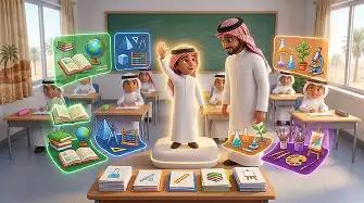 البطاقة الرئيسية في تطبيق ولي الأمر