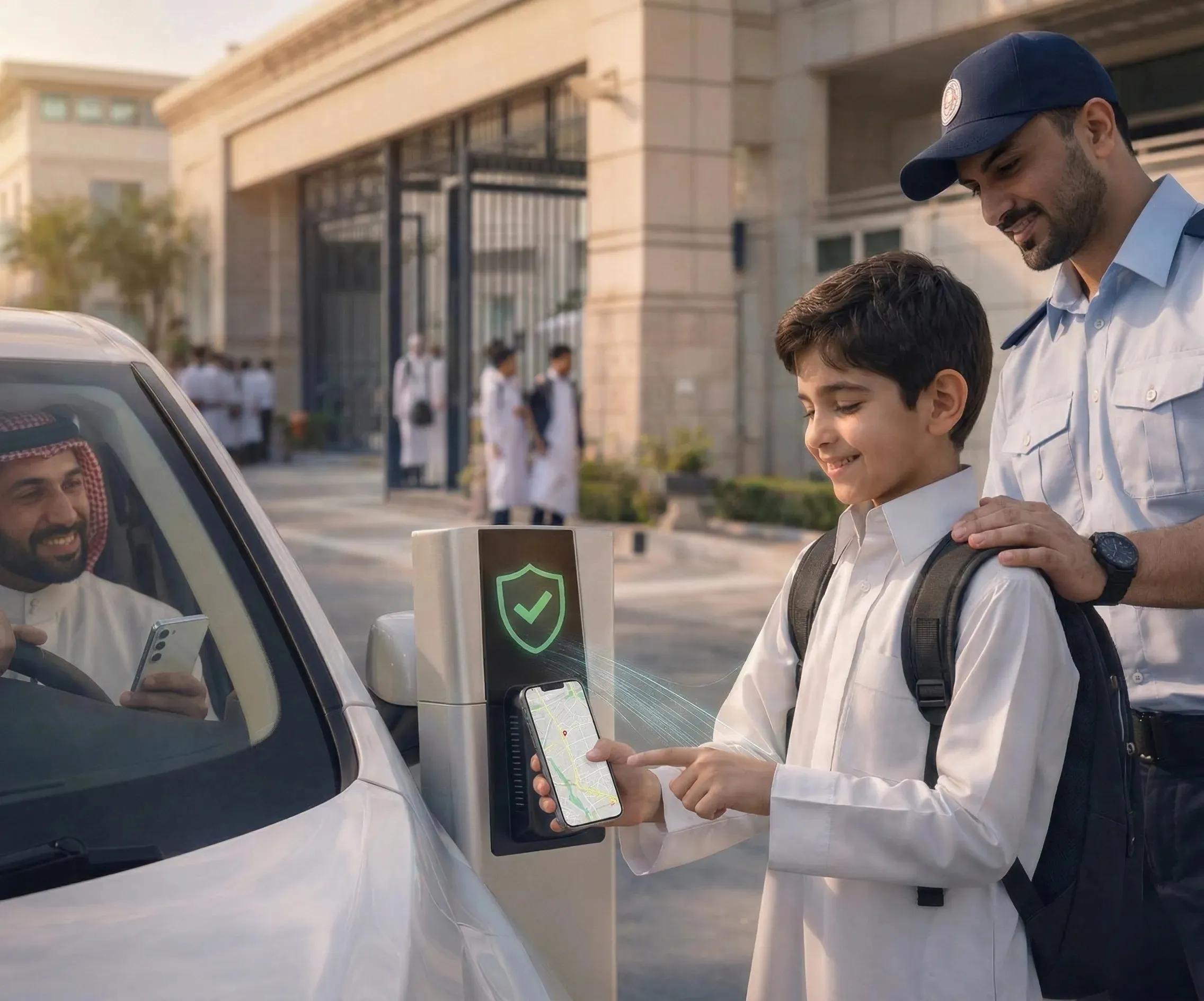 أمان وتنظيم يبدأ من بوابة المدرسة